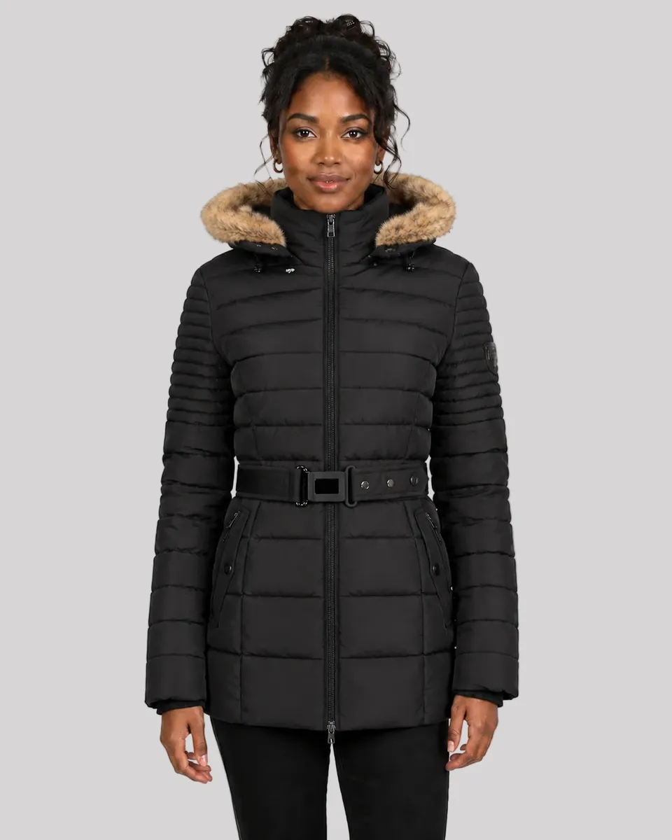 geographical-norway-bellena-damen-parka-winter-schwarz image 1