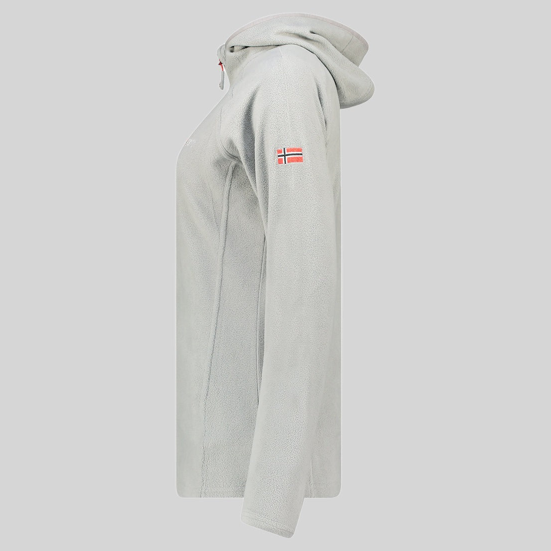 geographical-norway-tugood-fleecejacke-damen-hellgrau-leicht image 5