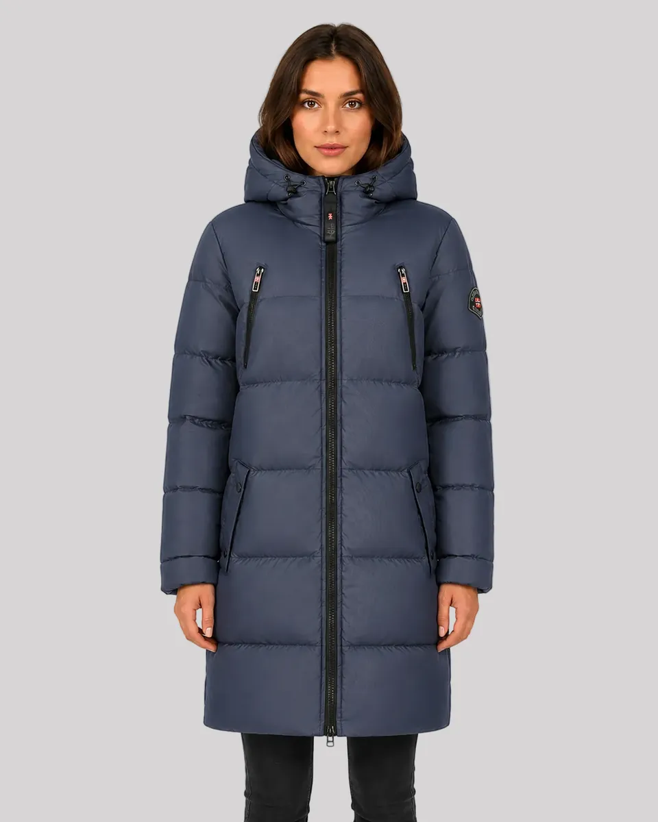 geographical-norway-adrianna-damen-parka-lang-marine-winter image 1
