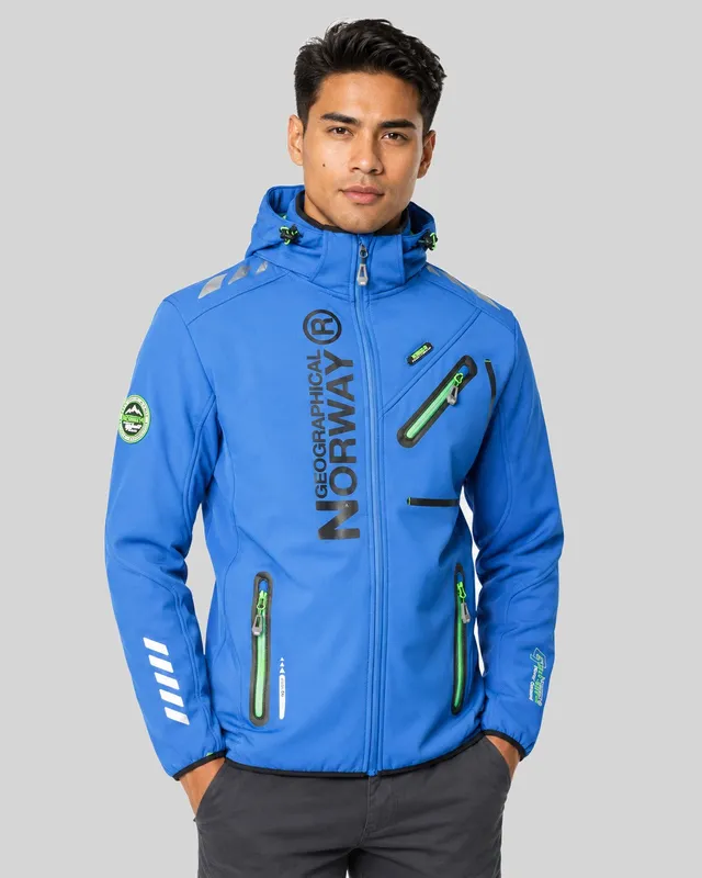 geographical-norway-royaute-herren-softshelljacke-marine-schwarz image 1