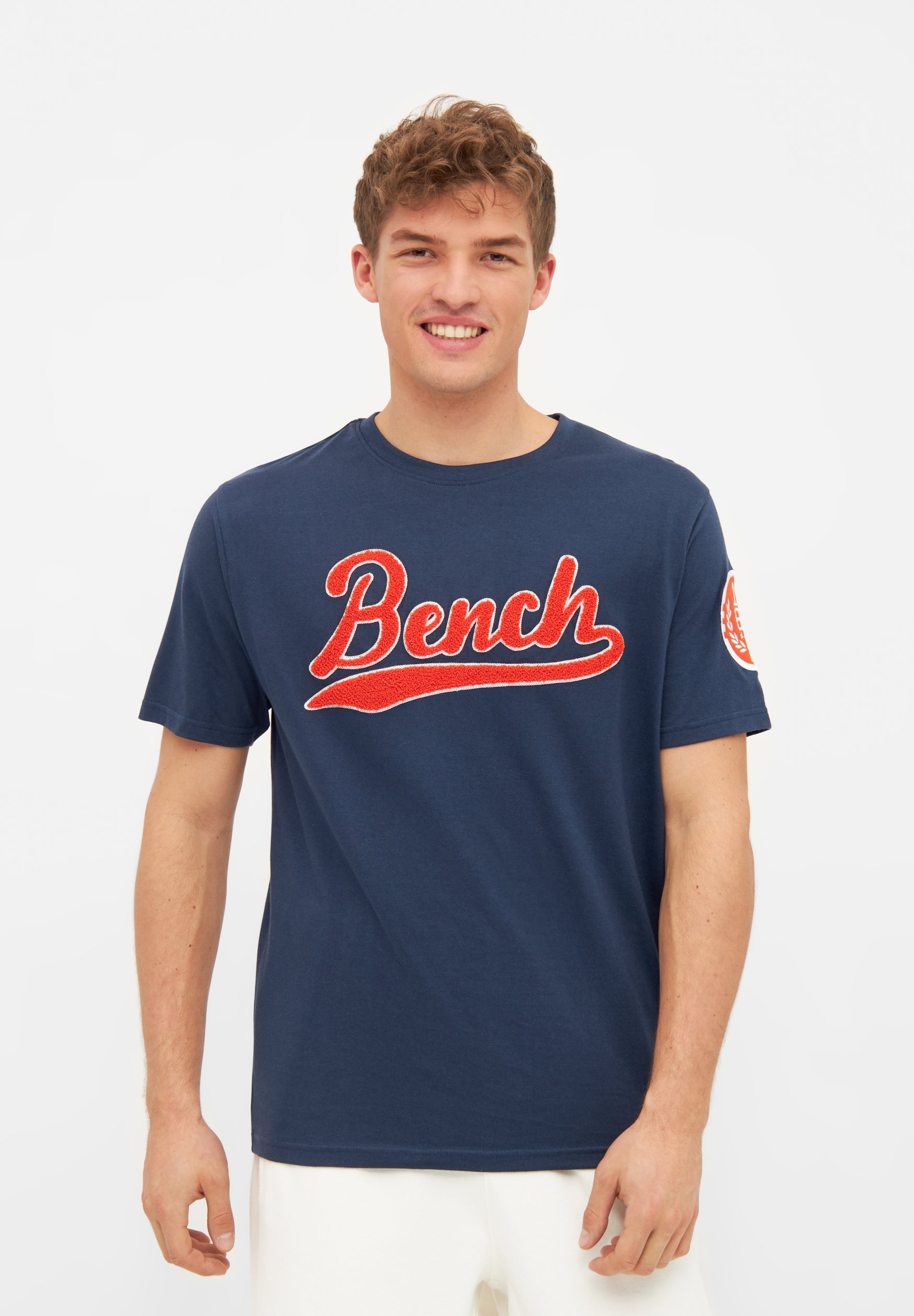 bench-enam-t-shirt-herren-navy-aus-baumwolle image 2