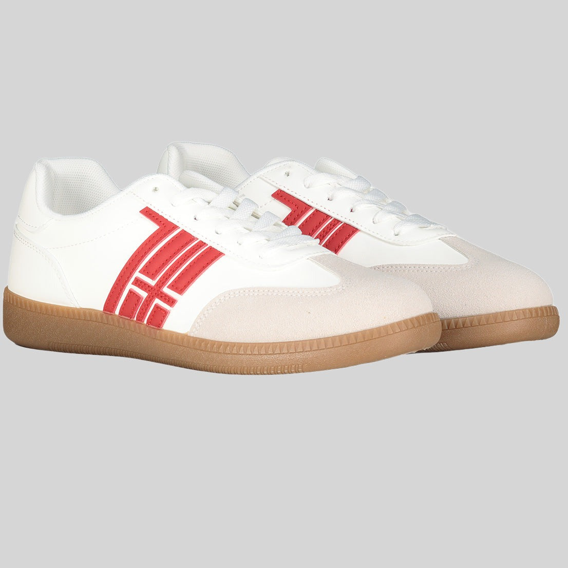 geographical-norway-objection-damen-sneaker-wei-gummisohle image 1