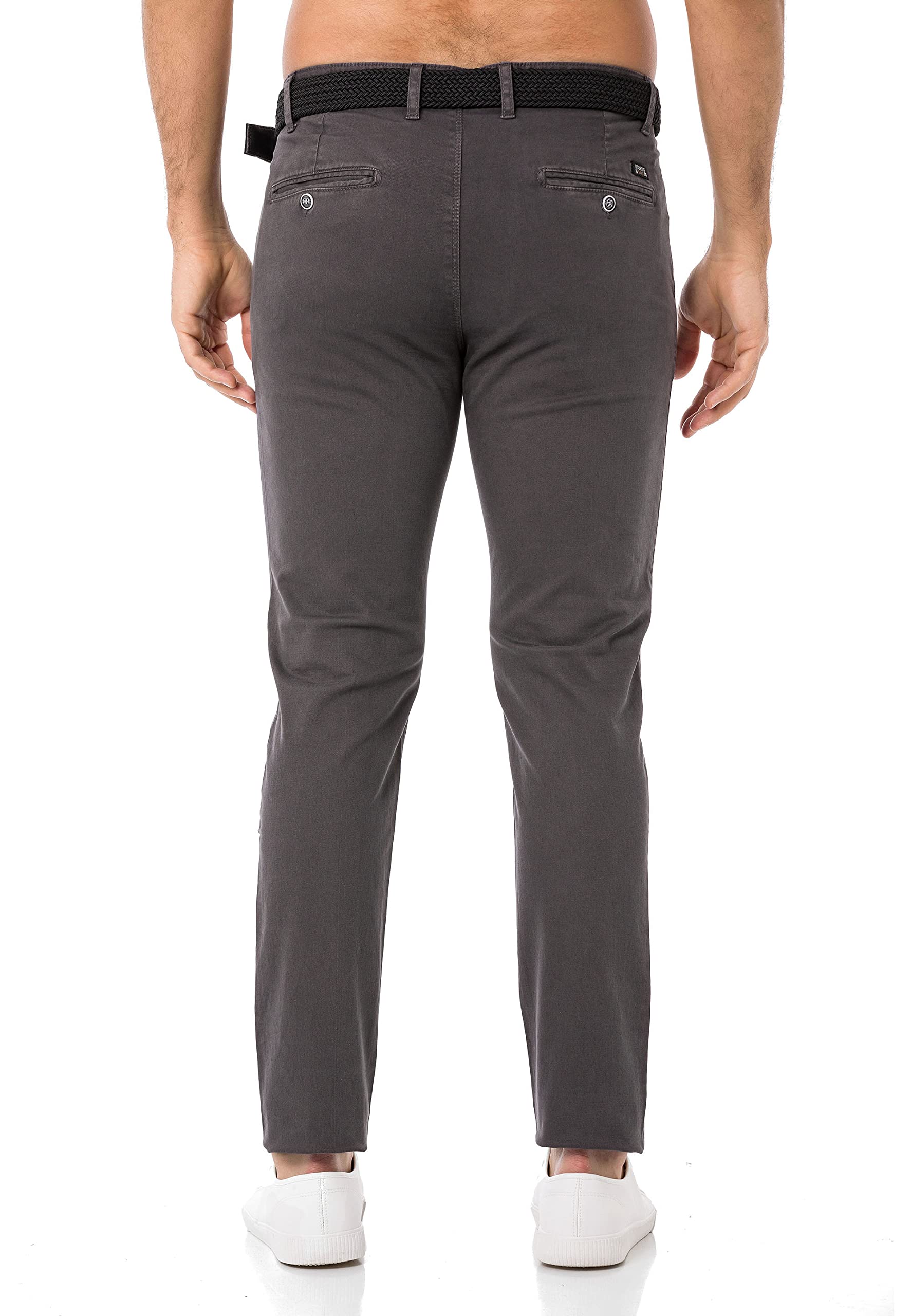 redbridge-hose-herren-chino-mit-g-rtel-khaki-29w-32l image 4