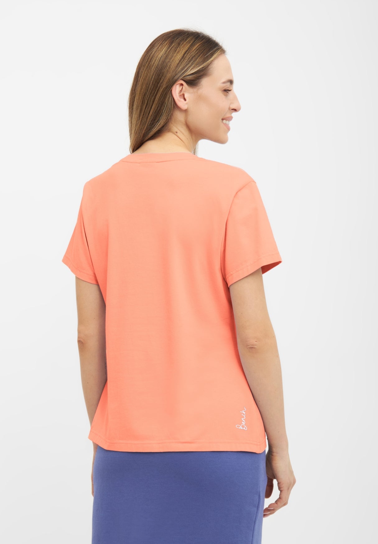 bench-cervia-damen-t-shirt-wei-slim-fit-baumwolle image 7