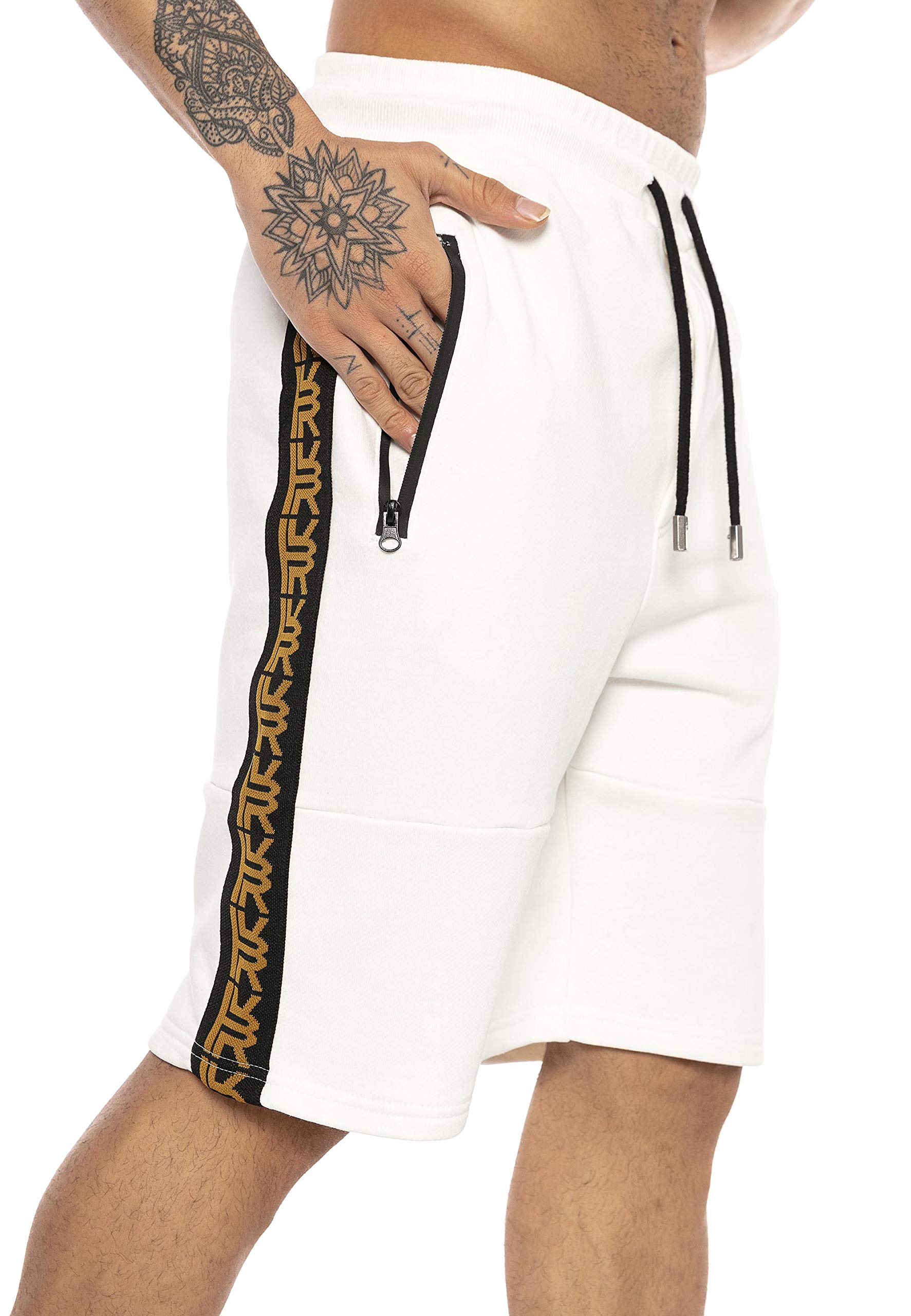 redbridge-shorts-herren-sweatshorts-schwarz-s image 8