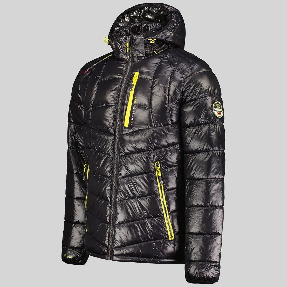 geographical-norway-cheyene-blouson-herren-dunkelgrau-steppjacke image 7