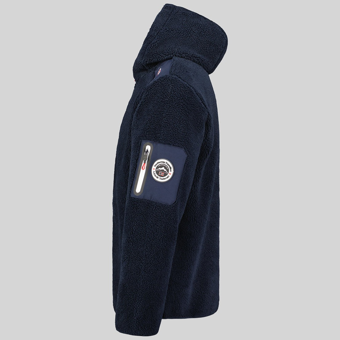 geographical-norway-tufour-herren-fleecejacke-marine-kapuze image 6