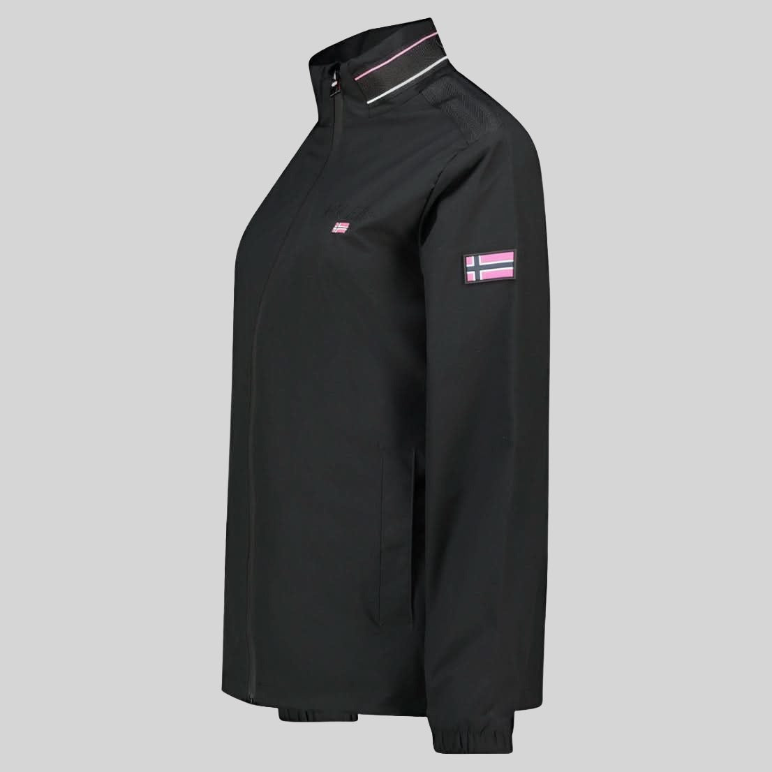 geographical-norway-birmo-damen-bergangsjacke-schwarz-100-polyester-leicht image 4