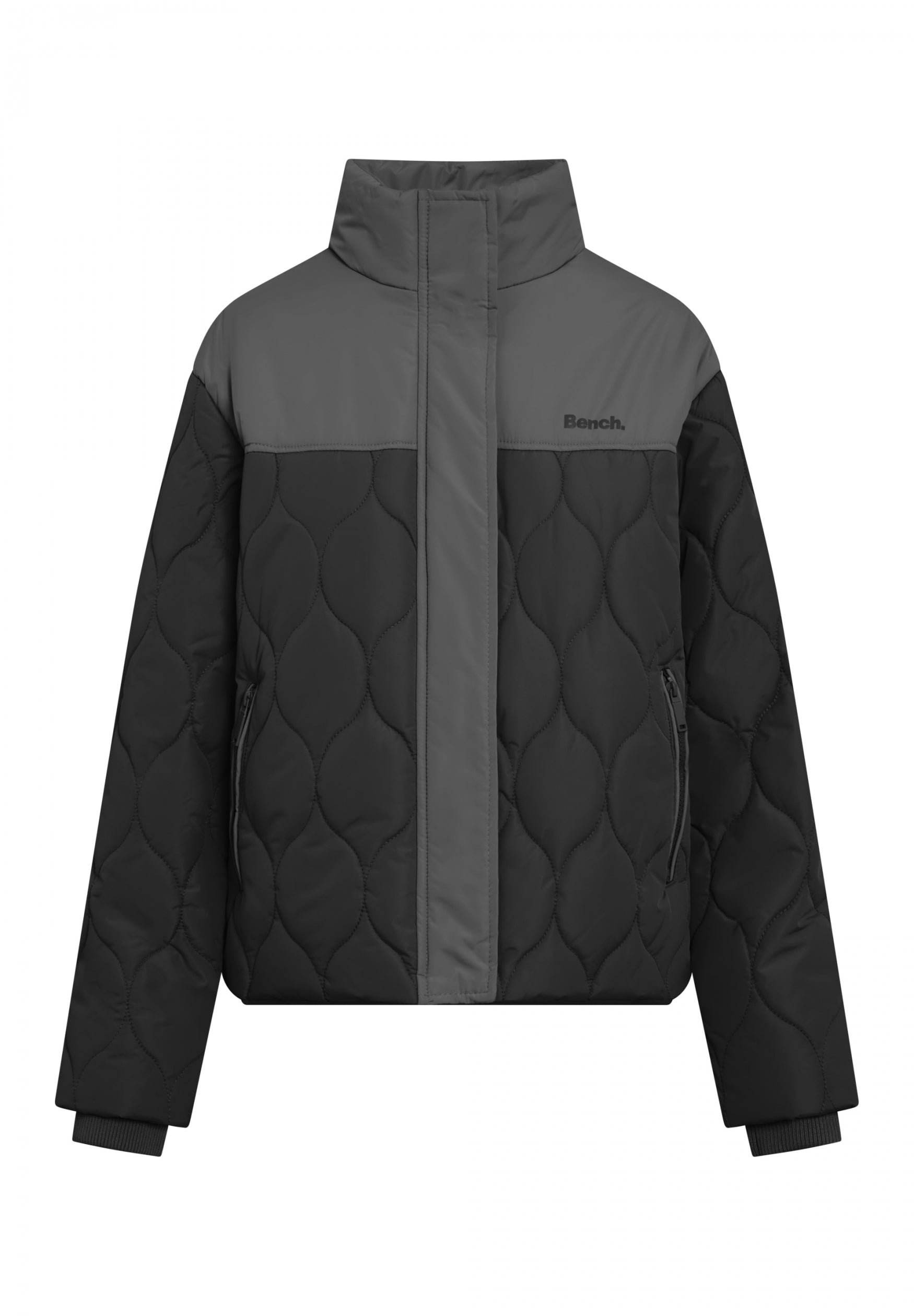 bench-jorgia-puffer-jacke-damen-black-leicht-polyester image 1