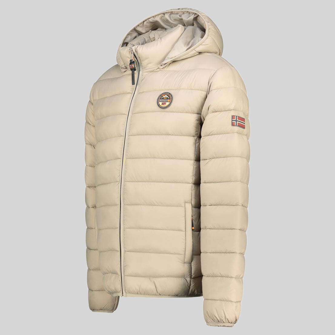 geographical-norway-amigoflag-herren-doudoune-kapuze-schwarz image 5