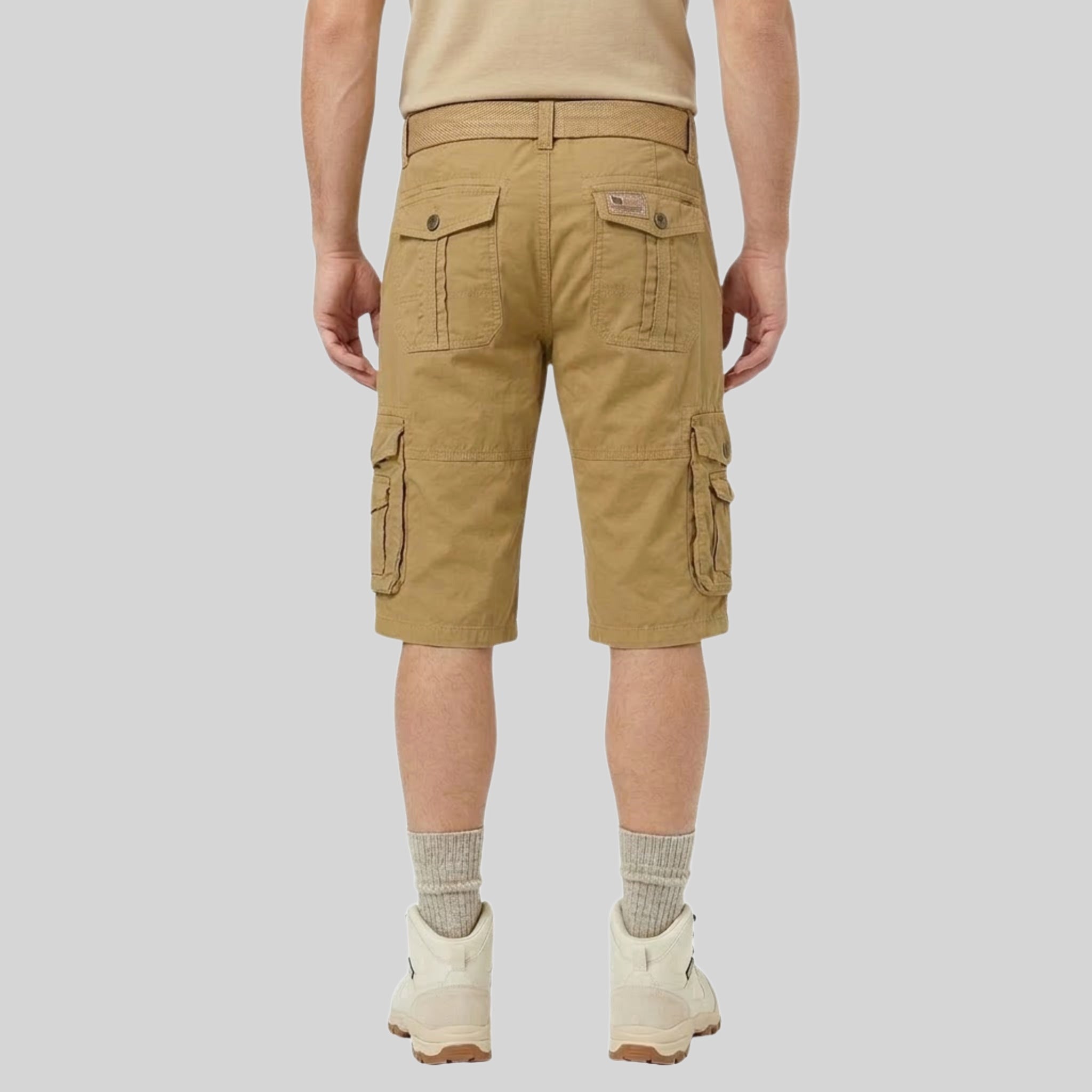 geographical-norway-perou-bermuda-shorts-herren-beige-l-mit-taschen image 2