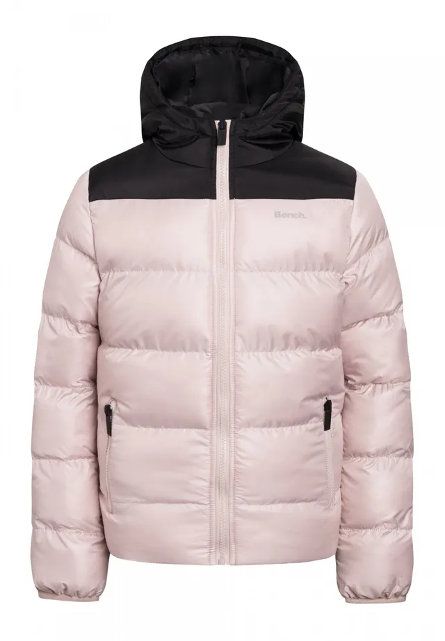 bench-jacken-kaylee-pufferjacke-pink-schwarz-m-dchen image 1