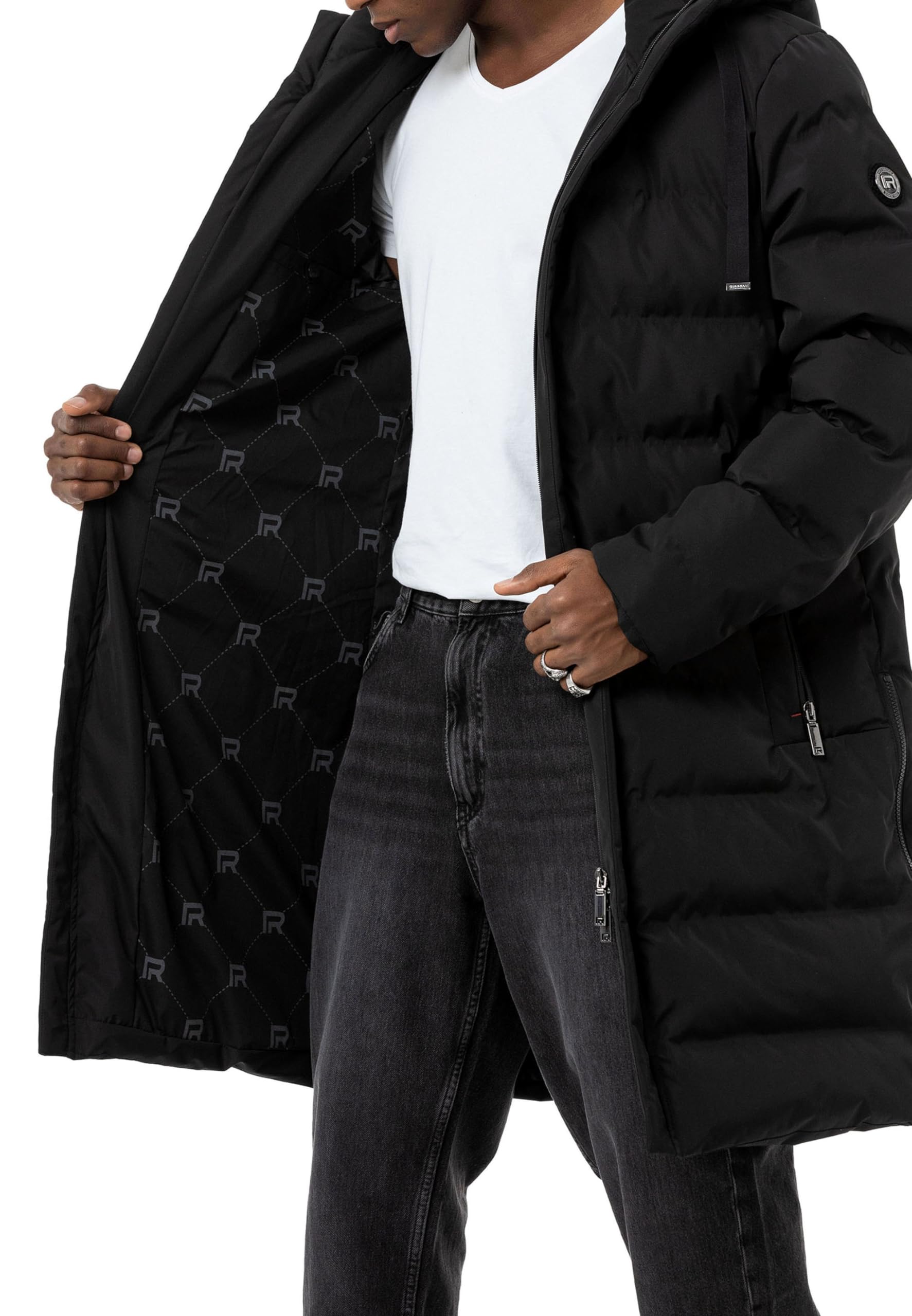 redbridge-oberbekleidung-wintermantel-steppjacke-schwarz image 3