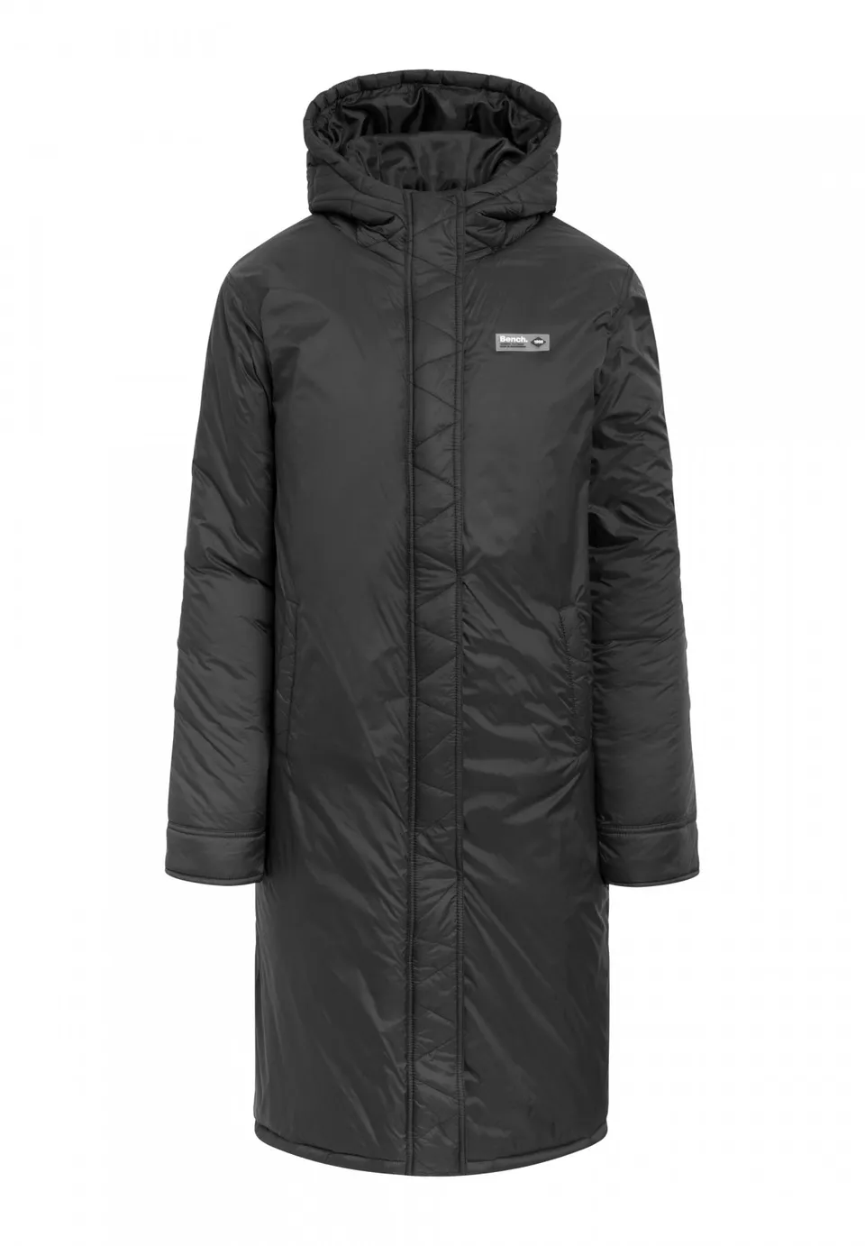 bench-peppi-damen-parka-black-lang-kapuze image 1