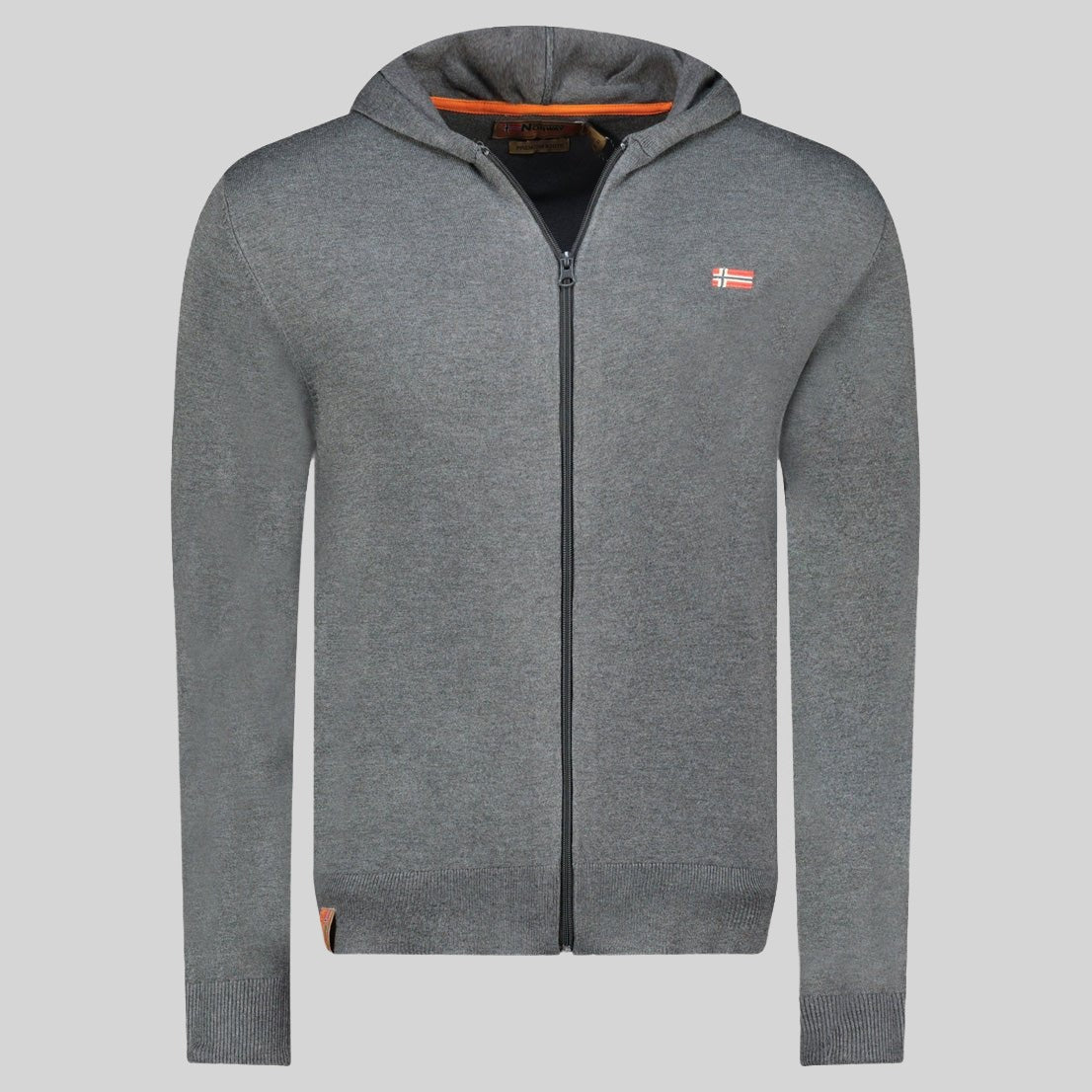 geographical-norway-felinood-pullover-rundhals-dunkelgrau image 3