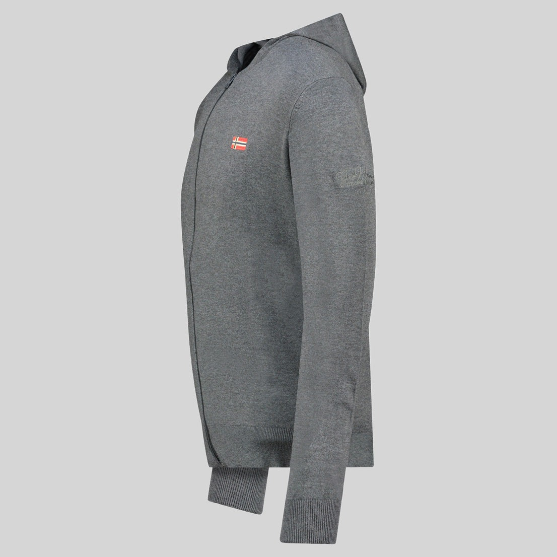 geographical-norway-felinood-pullover-rundhals-dunkelgrau image 4