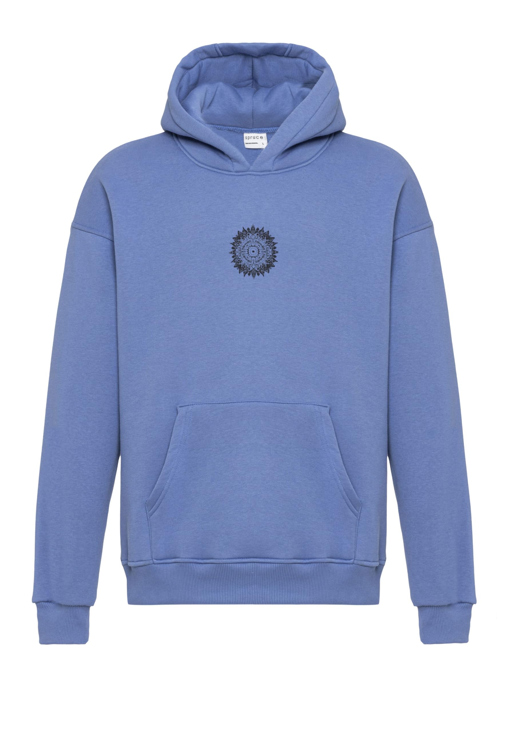 redbridge-spruce-hoodie-mandala-saxeblau-kapuzenpullover image 6