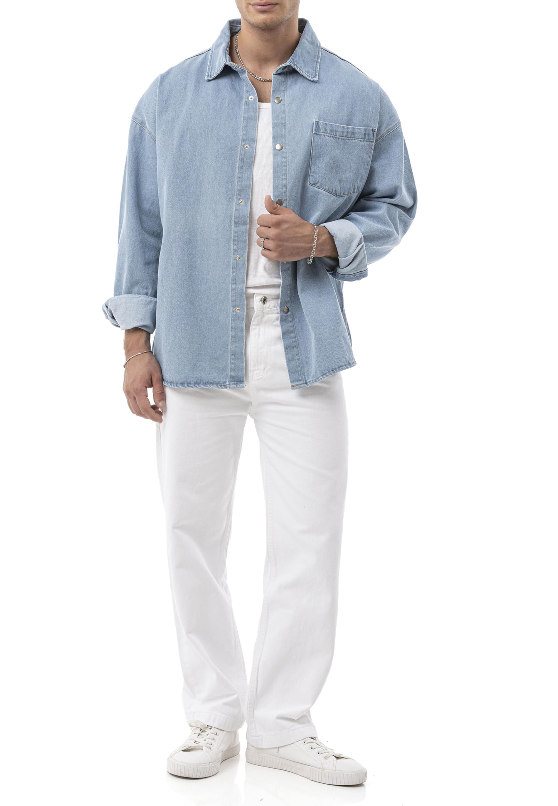 redbridge-hemden-oversize-denim-overshirt-hellblau-druckkn-pfe image 5