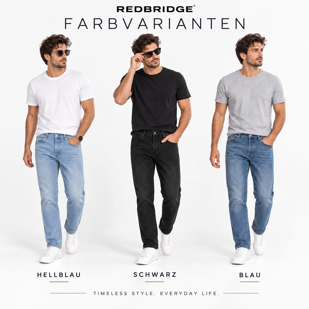redbridge-jeans-straight-cut-denim-herrenjeans-blau image 6