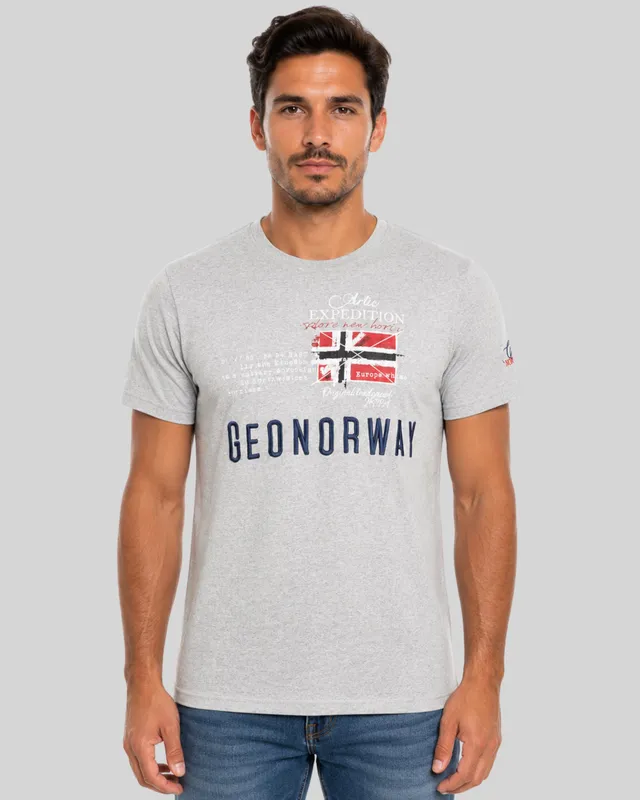 geographical-norway-jason-herren-t-shirt-mit-print image 1