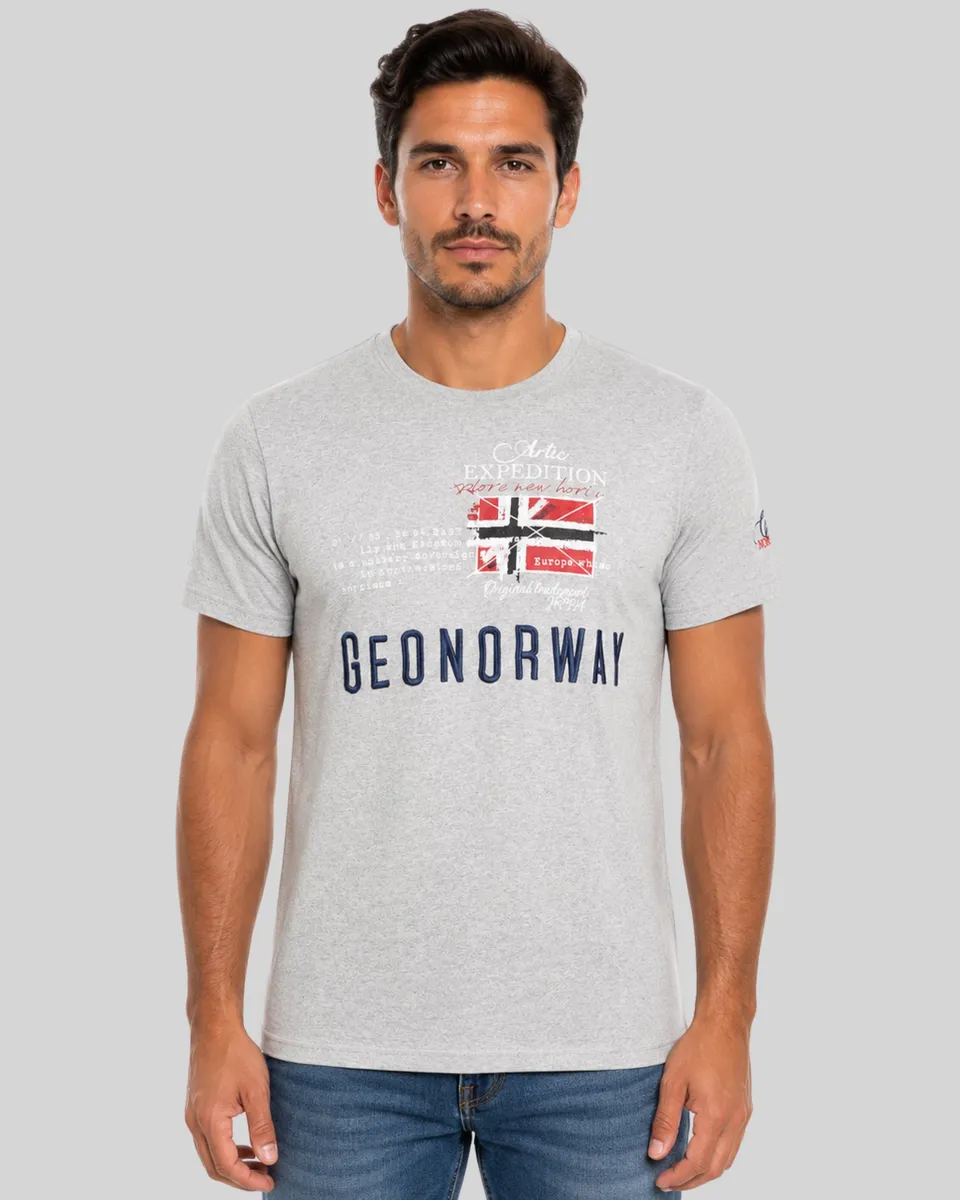 geographical-norway-jason-herren-t-shirt-mit-print image 1