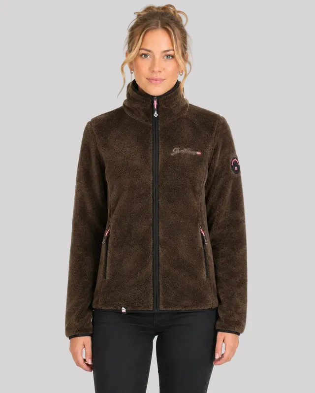 geographical-norway-unique-damen-fleecejacke-marine image 1