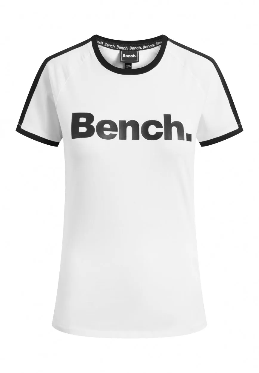 bench-annora-shirt-t-shirt-damen-wei-baumwolle-logo image 1