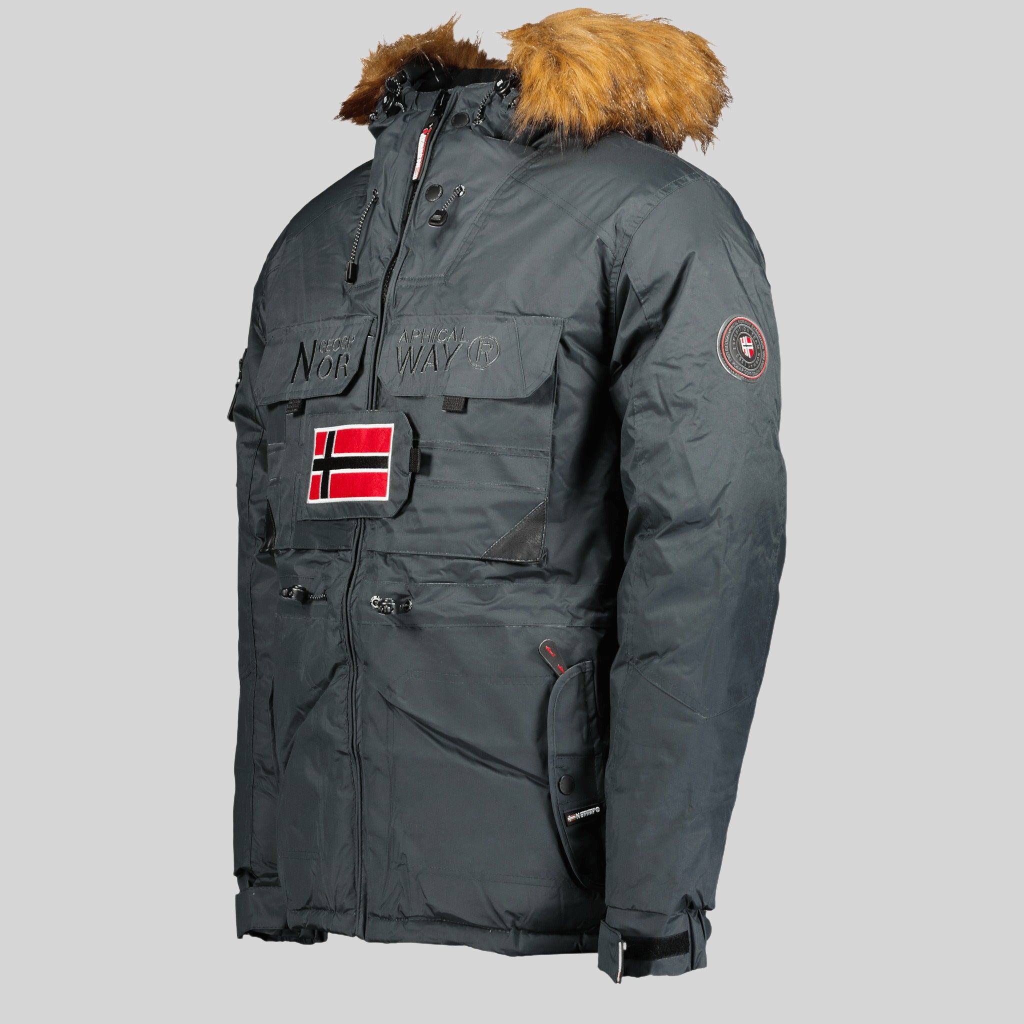 geographical-norway-bench-parka-herren-marine-fellkapuze image 7