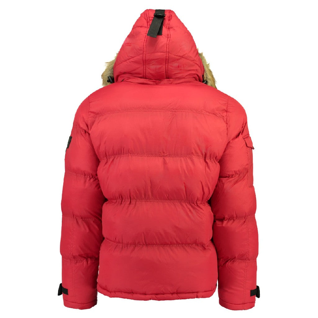 geographical-norway-bonap-herren-steppjacke-winter-schwarz-fellkapuze image 7