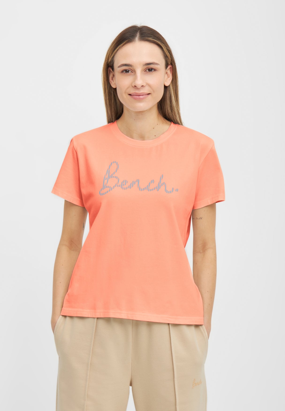 bench-mantova-damen-t-shirt-slim-fit-bright-white image 6