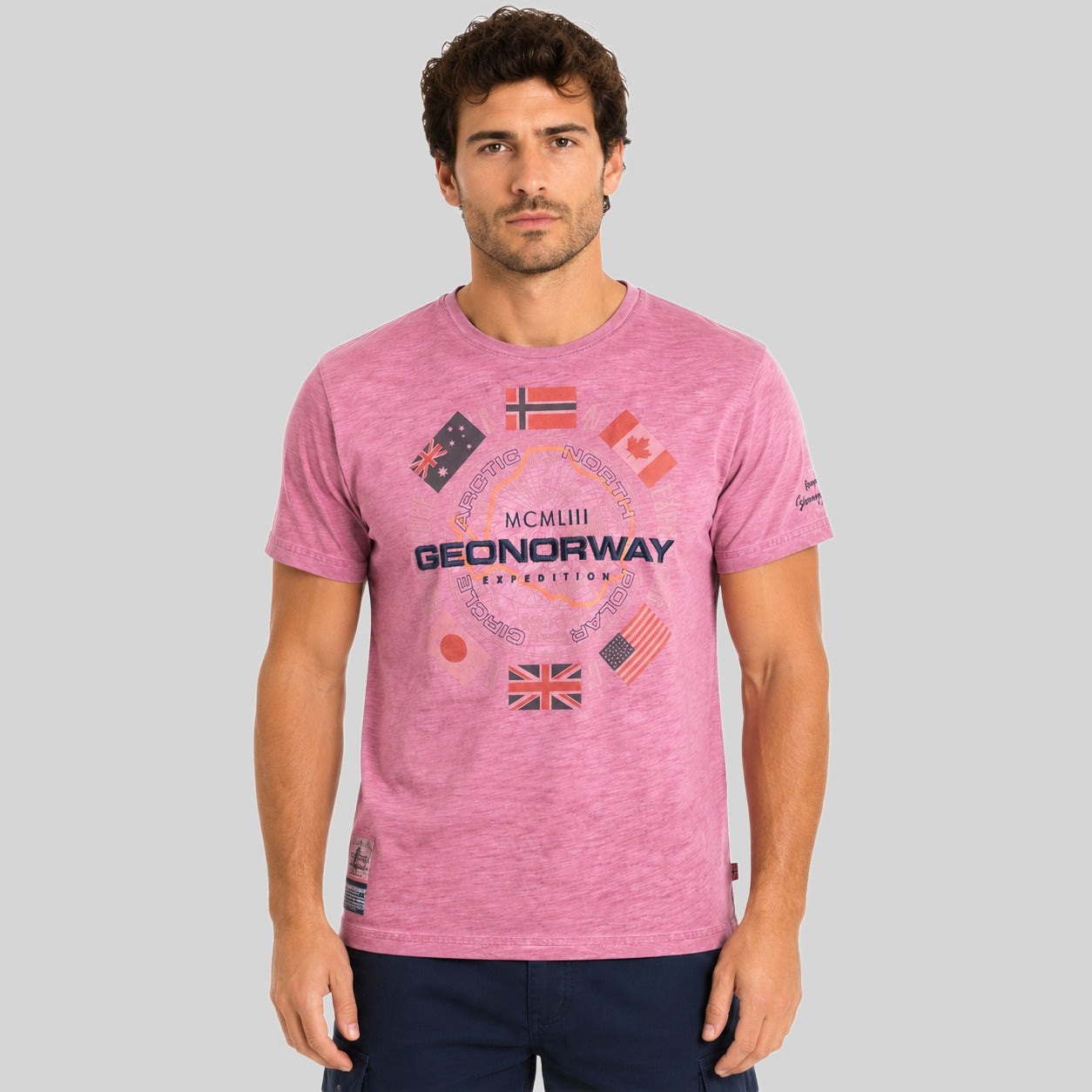 geographical-norway-jirkel-herren-t-shirt-baumwolle-marine image 4