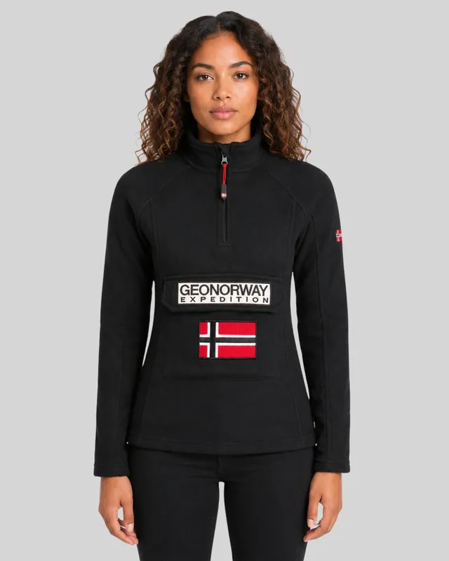 geographical-norway-tymclass-hz-fleecejacke-damen-schwarz image 1