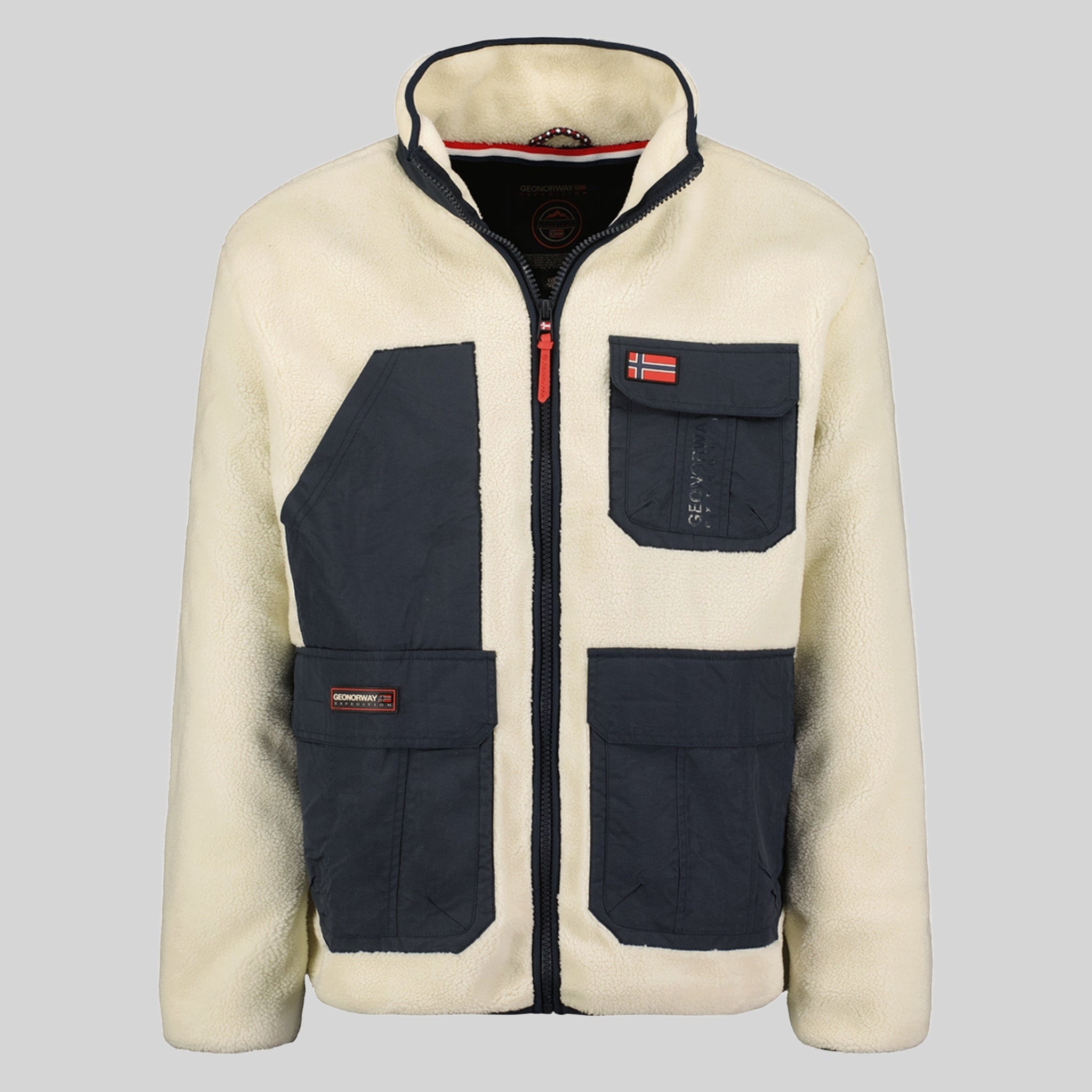 geographical-norway-umare-herren-fleecejacke-marine-winter image 8