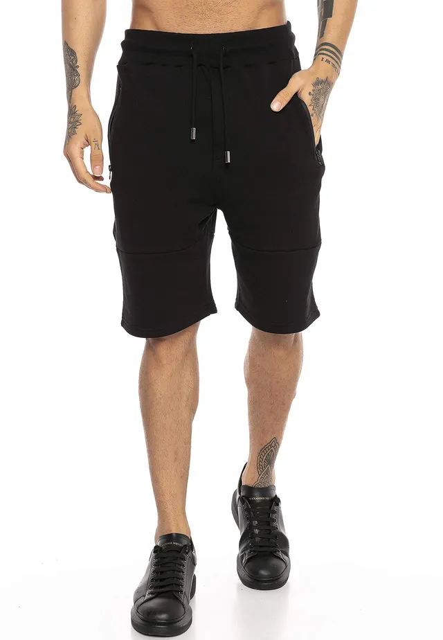 redbridge-shorts-sweatpants-kurze-hose-jogger-premium-schwarz-l image 1