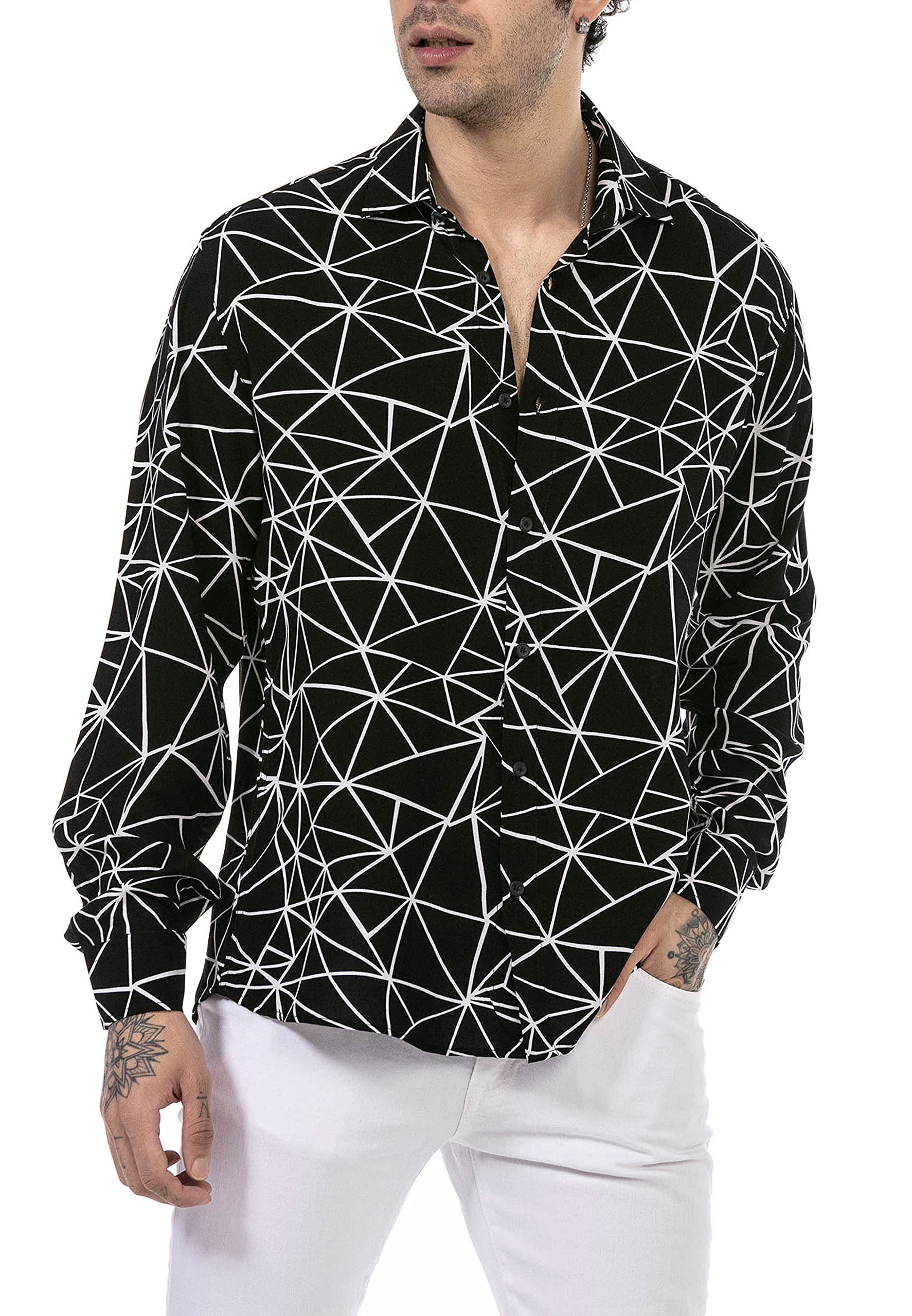 redbridge-freizeithemd-herren-langarm-casual-leicht image 1