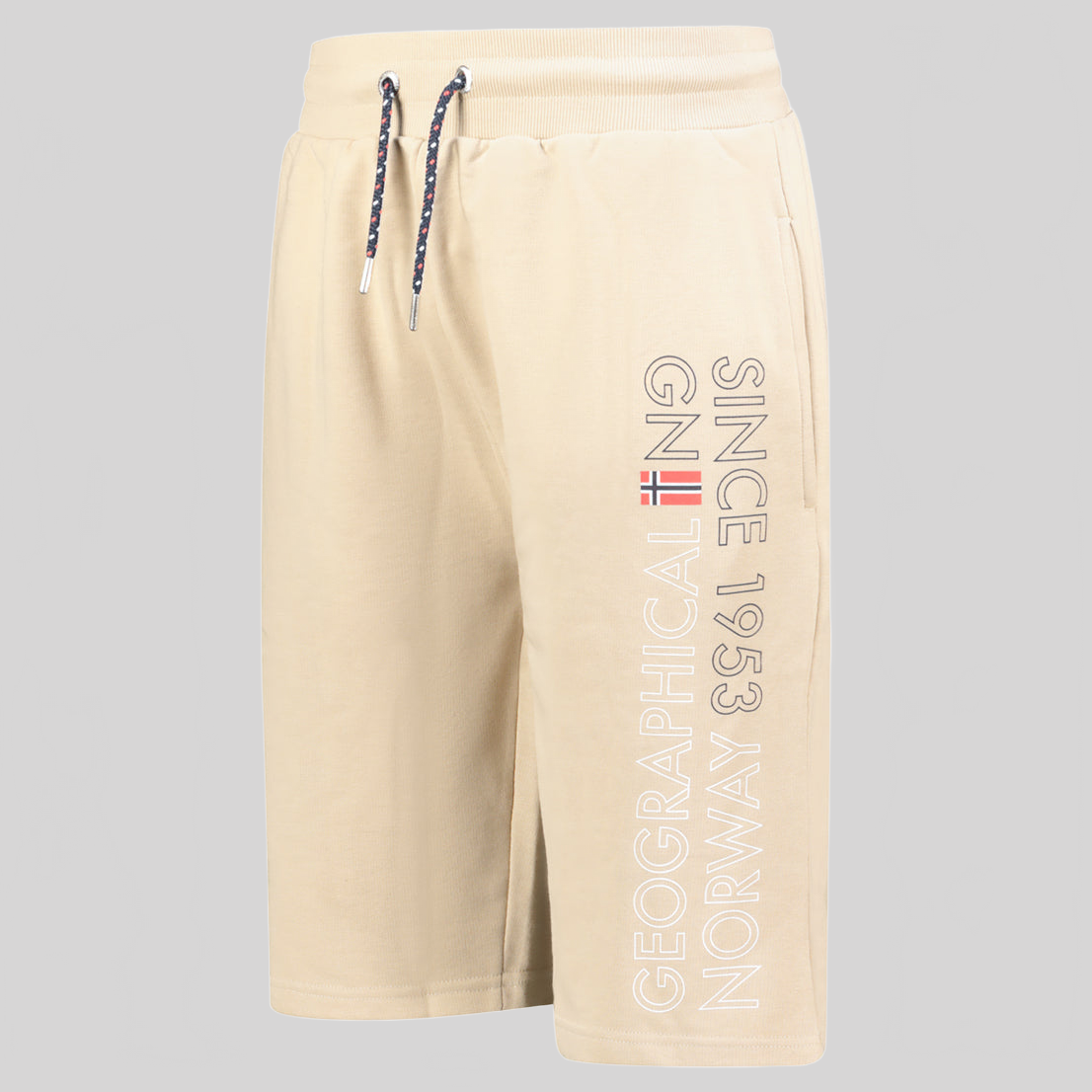 geographical-norway-ponakry-herren-bermuda-shorts-molleton-beige image 3