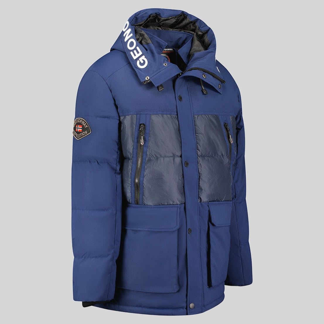 geographical-norway-alegrou-parka-herren-schwarz-mit-kapuze image 3