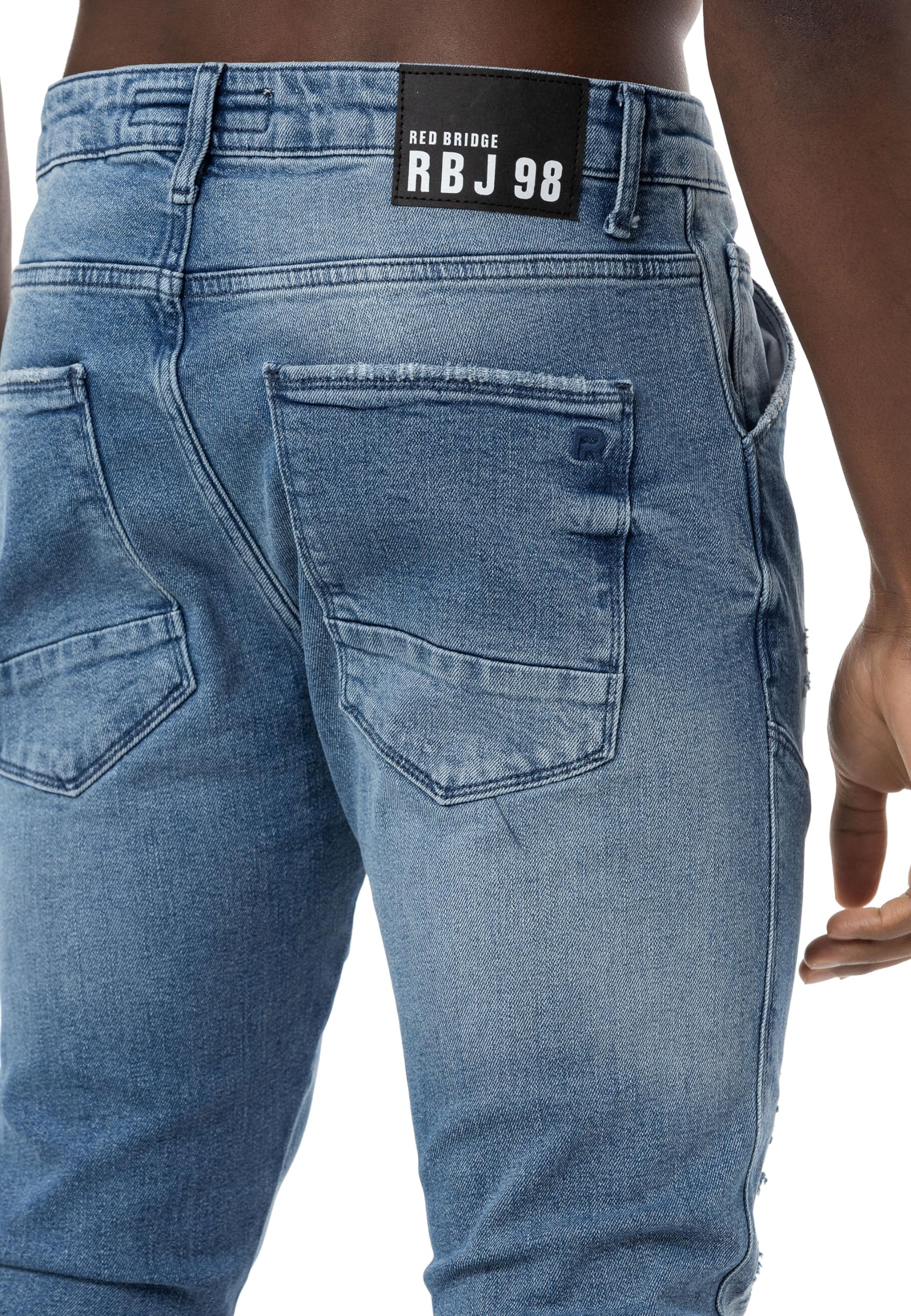 redbridge-jeans-herren-denim-hose-32w-34l-alltag image 6