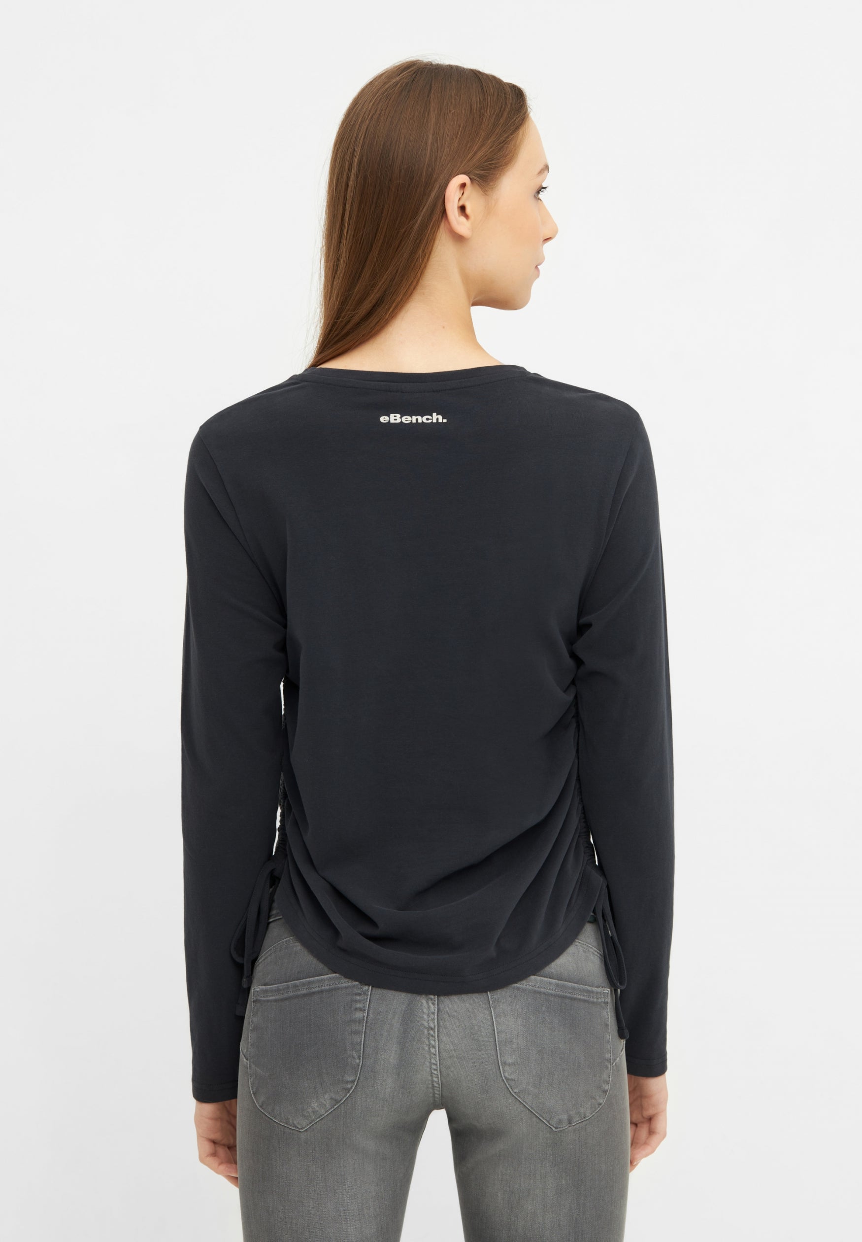 bench-arvika-sweatshirt-damen-schwarz-baumwolle image 3