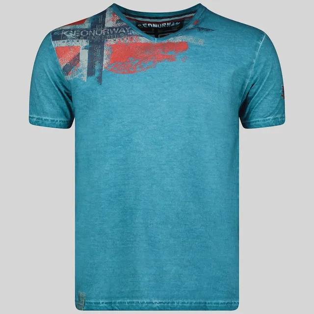 geographical-norway-jimac-herren-t-shirt-marine-xl-v-ausschnitt image 1