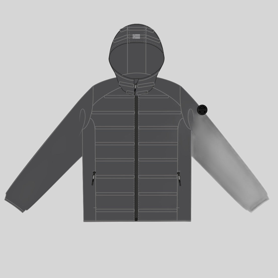 geographical-norway-douai-herren-steppjacke-schwarz-leicht image 5