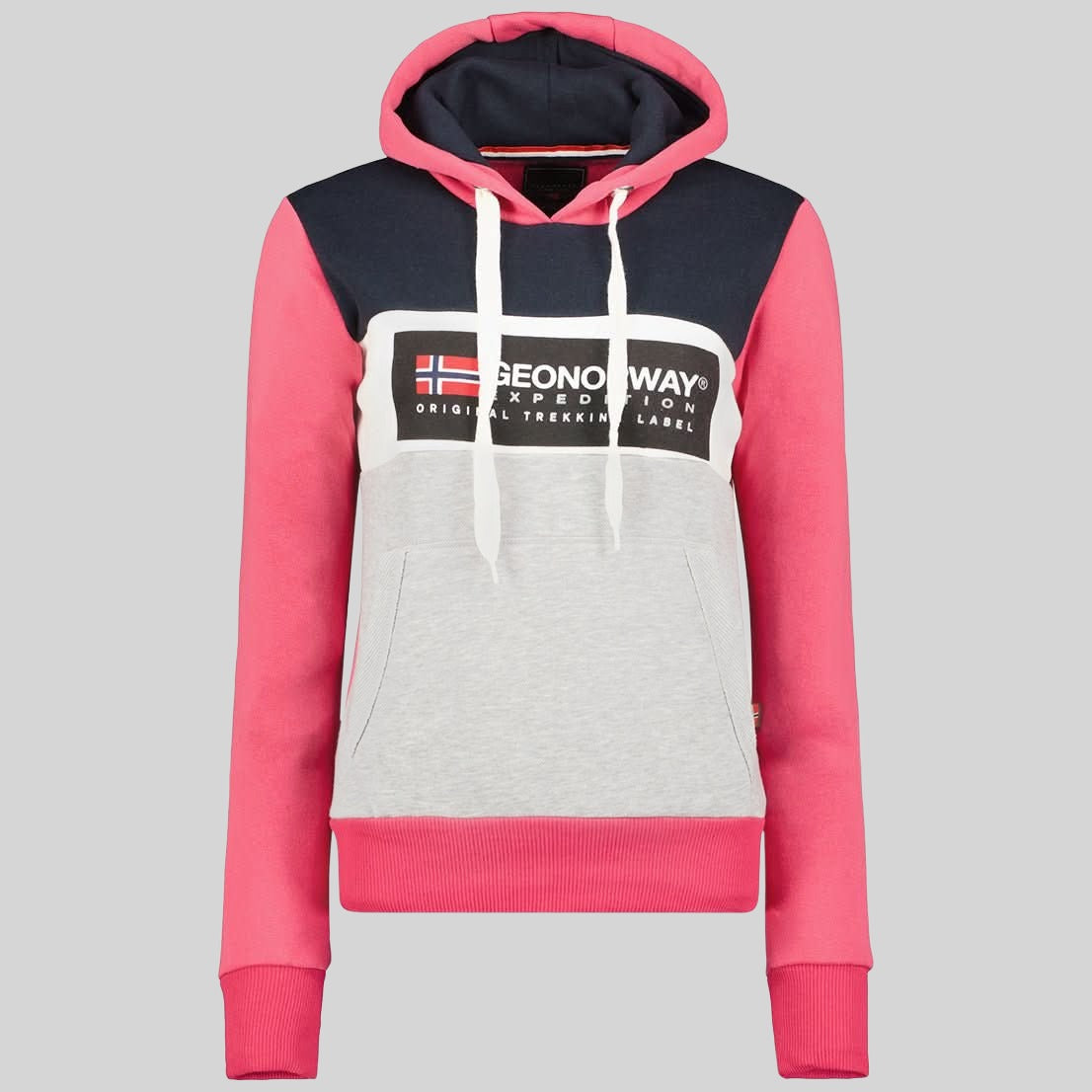 geographical-norway-golem-damen-hoodie-mit-kangurutasche image 5