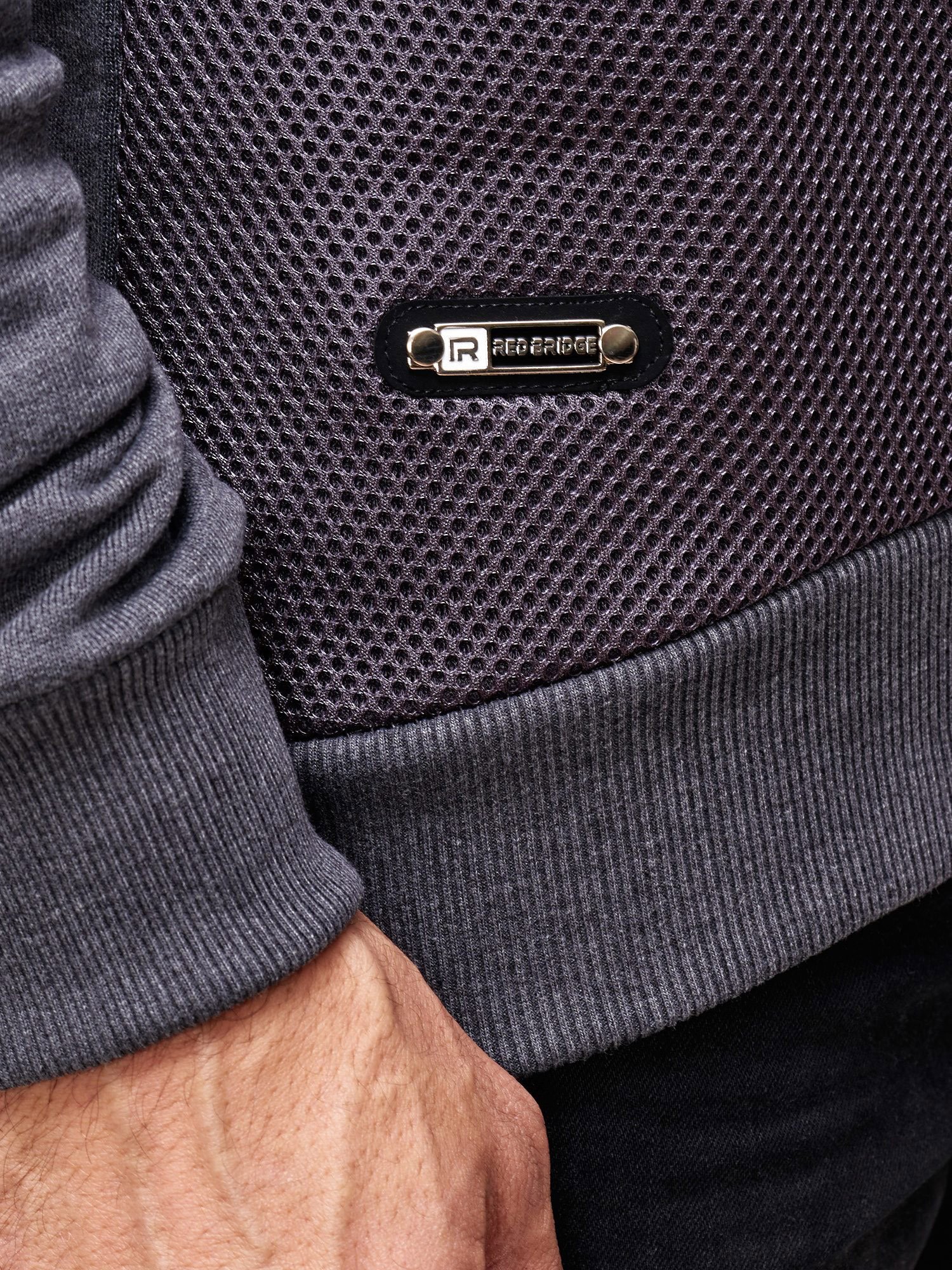 redbridge-pullover-hoodie-carbon-optik-schwarz image 4