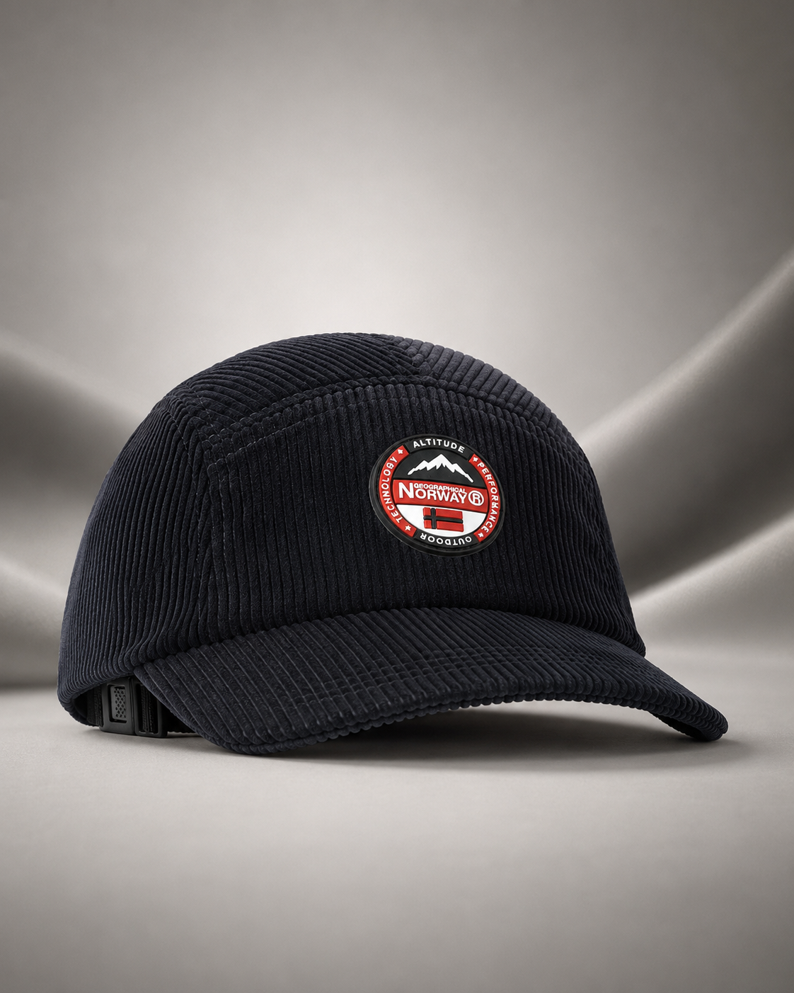 geographical-norway-what-cap-schwarz-baumwolle-verstellbar image 1