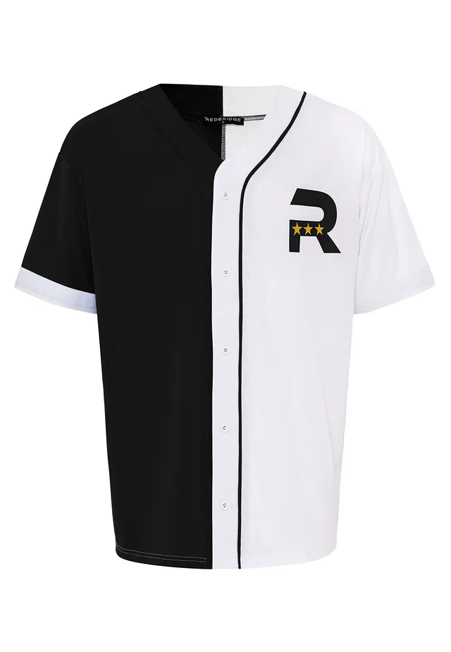 redbridge-baseballshirt-l-schwarz-wei-kurzarm-t-shirt image 1