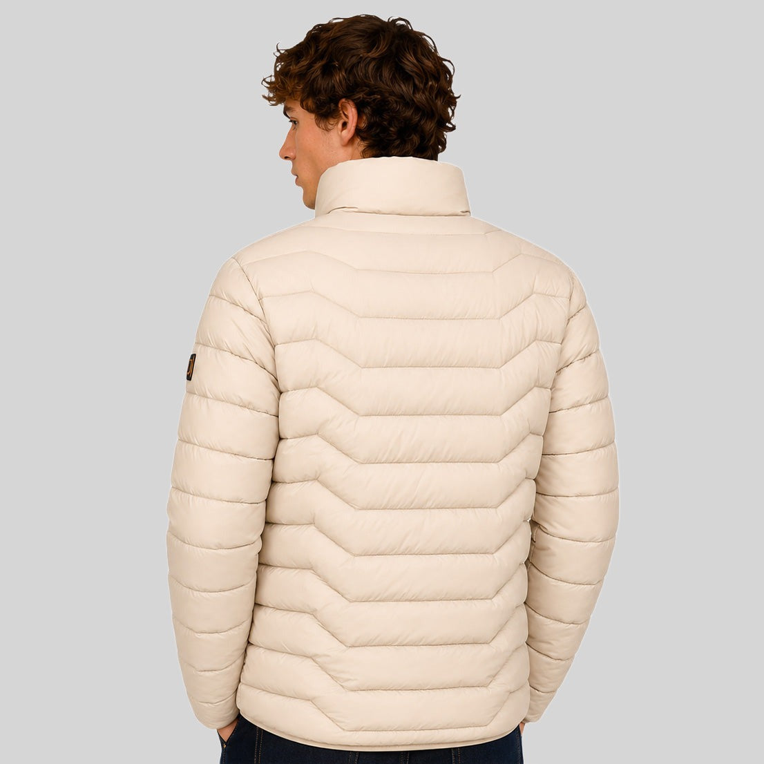 geographical-norway-copain-basic-doudoune-herren-beige image 2