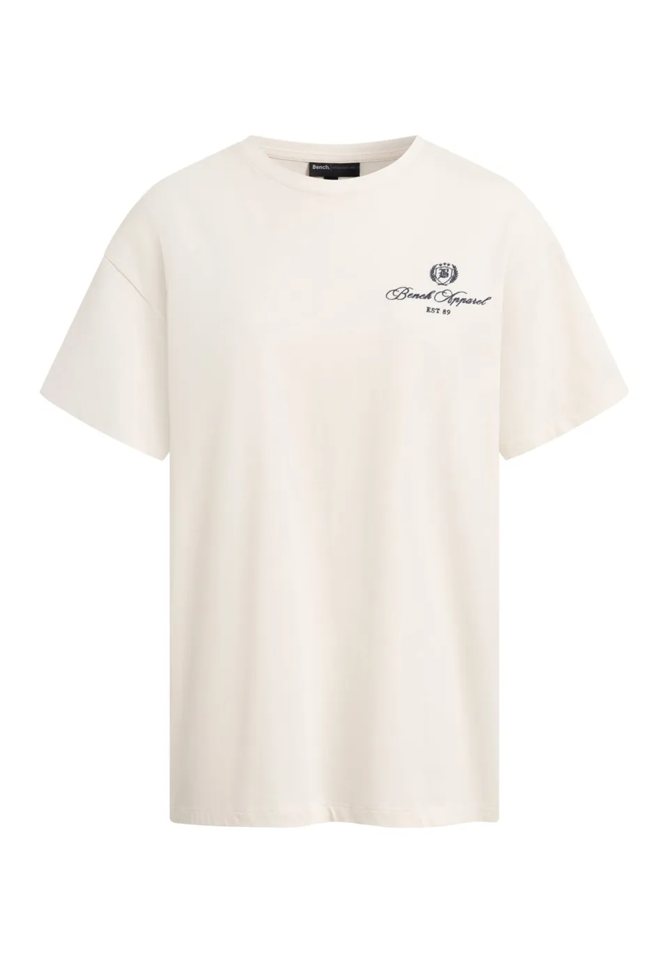 bench-taja-t-shirt-damen-black-college-stickerei image 1