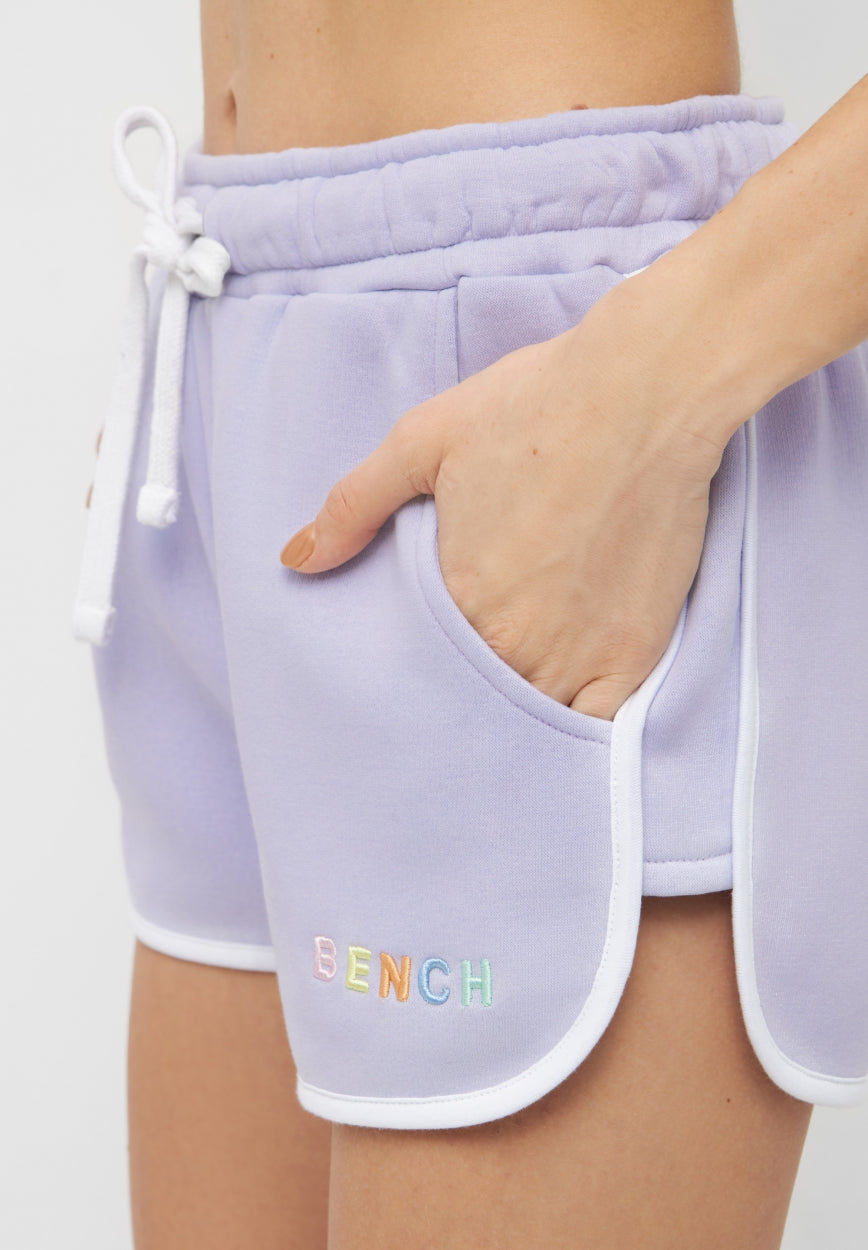 bench-starling-sweatshorts-damen-greymarl-kordelzug image 8