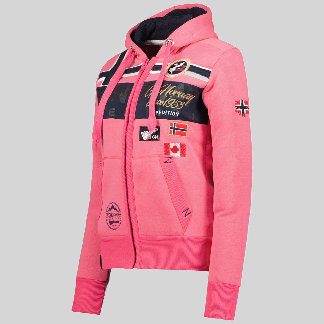 geographical-norway-garadock-damen-kapuzenjacke-schwarz image 4