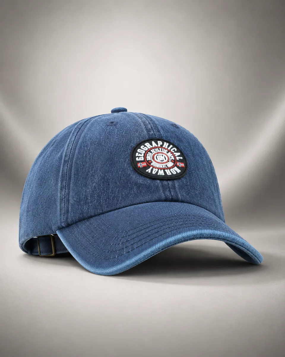 geographical-norway-warren-unisex-cap-marine-baumwolle image 1